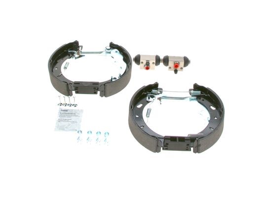 Bromsbackar, sats, Bakaxel Bosch KIT SUPERPRO 0 204 114 700 BOSCH