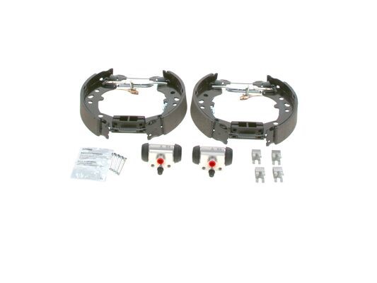 Bromsbackar, sats, Bakaxel Bosch KIT SUPERPRO 0 204 114 705 BOSCH