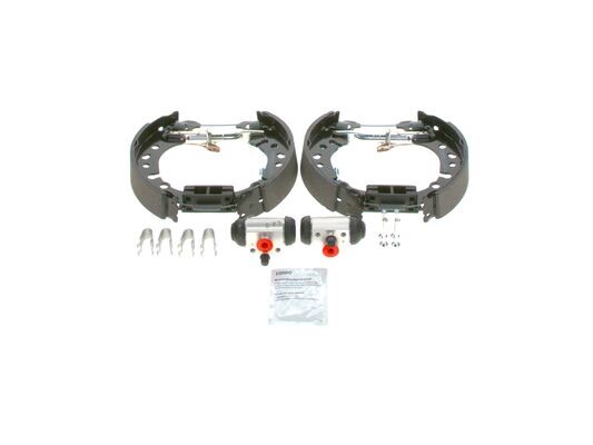 Bromsbackar, sats, Bakaxel Bosch KIT SUPERPRO 0 204 114 707 BOSCH