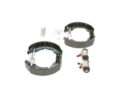 Bromsbackar, sats, Bakaxel Bosch KIT SUPERPRO 0 204 114 708 BOSCH