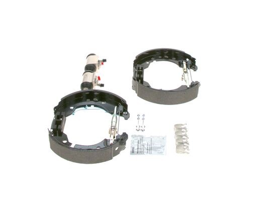 Bromsbackar, sats, Bakaxel Bosch KIT SUPERPRO 0 204 114 708 BOSCH