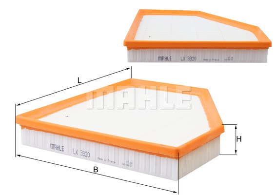 Luftfilter Knecht LX 3320 KNECHT