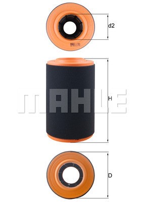 Luftfilter Knecht LX 3353 KNECHT