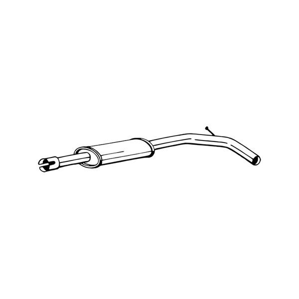 Mittenljuddämpare Bosal 200-115 BOSAL