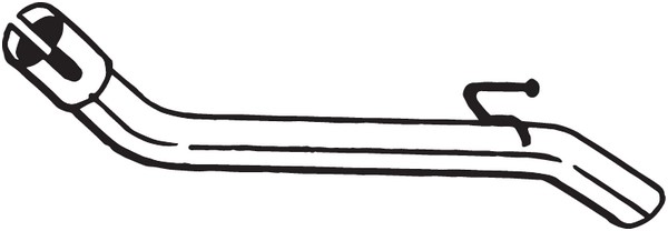 Avgasrör, Bak Bosal 700-263 BOSAL
