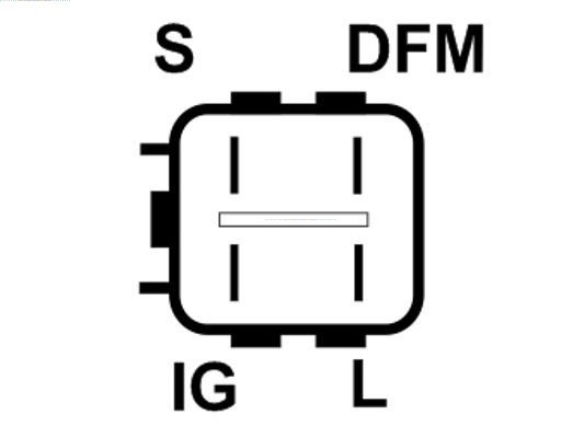 Generator 12V 80A As-pl A0753S AS-PL