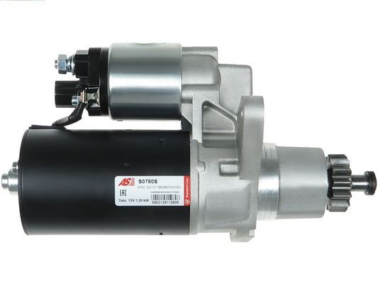 Startmotor 12V As-pl S0780S AS-PL Startmotor 12V As-pl S0780S AS-PL