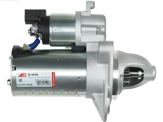 Startmotor 12V As-pl S1204S AS-PL