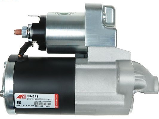 Startmotor 12V As-pl S5427S AS-PL Startmotor 12V As-pl S5427S AS-PL