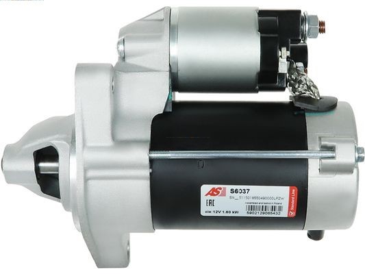 Startmotor 12V As-pl S6037 AS-PL Startmotor 12V As-pl S6037 AS-PL