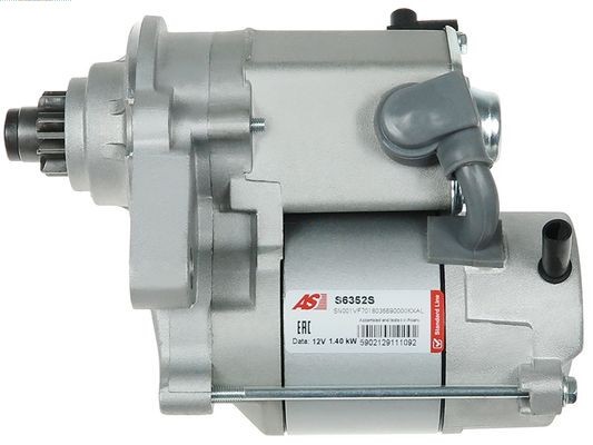 Startmotor 12V As-pl S6352S AS-PL