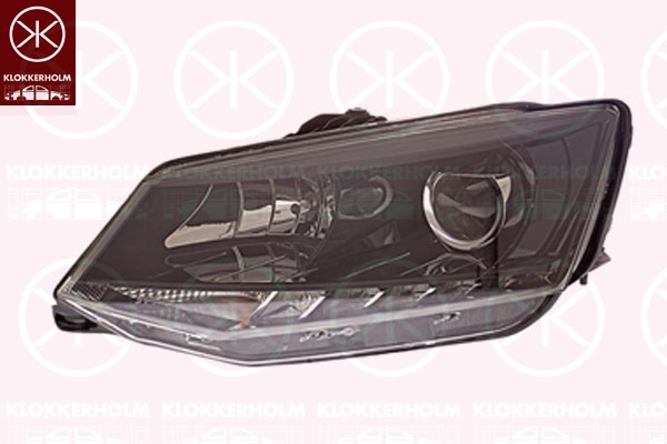 Strålkastare, Höger Klokkerholm 75160124A1 KLOKKERHOLM