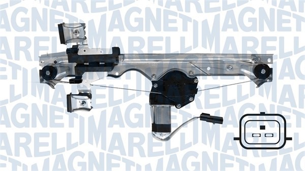 Fönsterhiss, Vänster bak Magneti marelli 350103170374 MAGNETI MARELLI