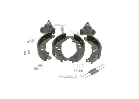 Bromsbackar, sats, Bakaxel Bosch KIT PRO 0 204 113 561 BOSCH