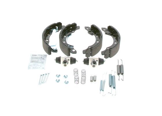 Bromsbackar, sats, Bakaxel Bosch KIT PRO 0 204 113 590 BOSCH