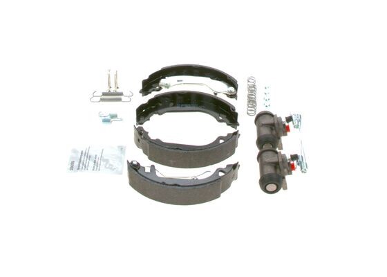 Bromsbackar, sats, Bakaxel Bosch KIT PRO 0 204 113 634 BOSCH
