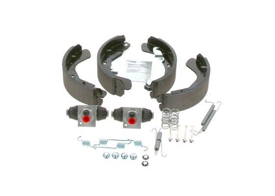 Bromsbackar, sats, Bakaxel Bosch KIT PRO 0 204 113 665 BOSCH