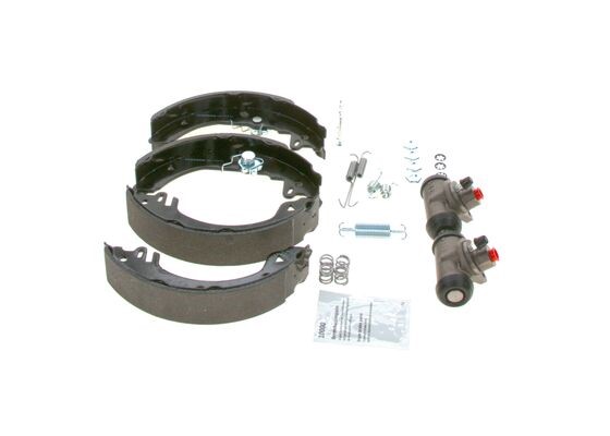 Bromsbackar, sats, Bakaxel Bosch KIT PRO 0 204 113 688 BOSCH