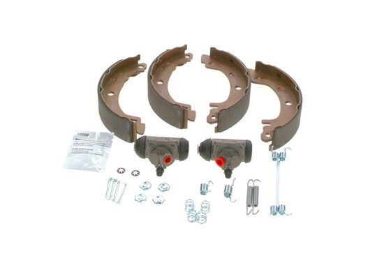 Bromsbackar, sats, Bakaxel Bosch KIT PRO 0 204 113 715 BOSCH