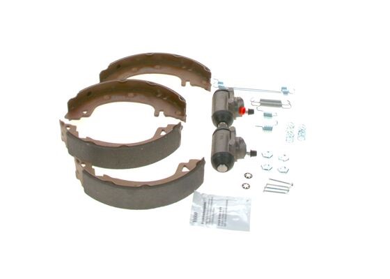 Bromsbackar, sats, Bakaxel Bosch KIT PRO 0 204 113 715 BOSCH