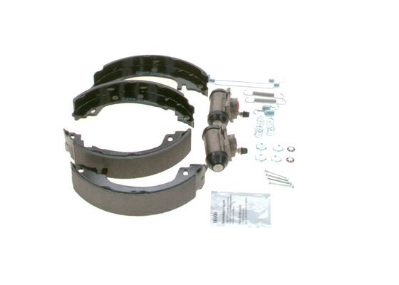Bromsbackar, sats, Bakaxel Bosch KIT PRO 0 204 113 749 BOSCH
