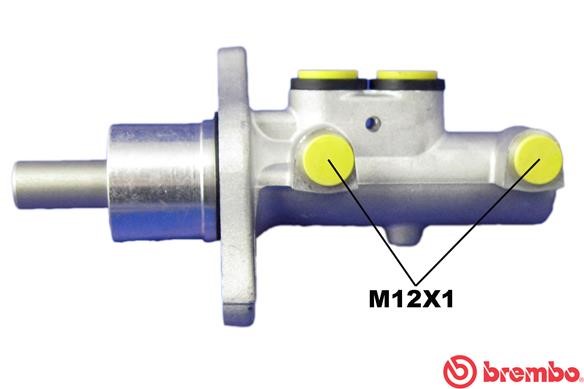 Huvudbromscylinder Brembo M 24 118 BREMBO