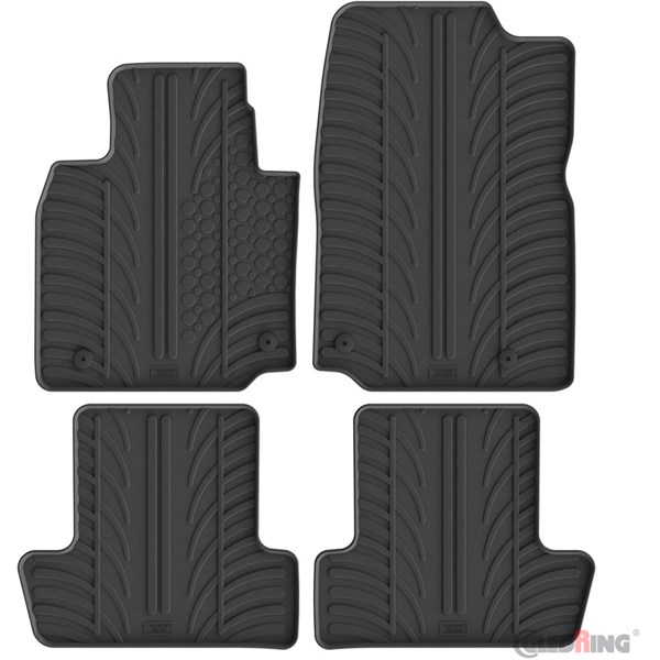 Gummimattor Mazda MX-30 (DR) 2020-, Fram och bak Gledring GL 0227 GledRing