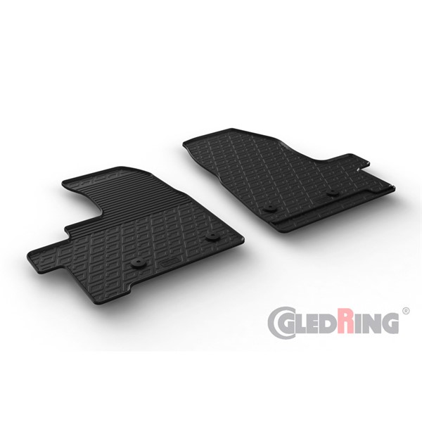 Gummimattor Ford Transit Custom (Automatic gear) 2018-, Fram Gled GledRing