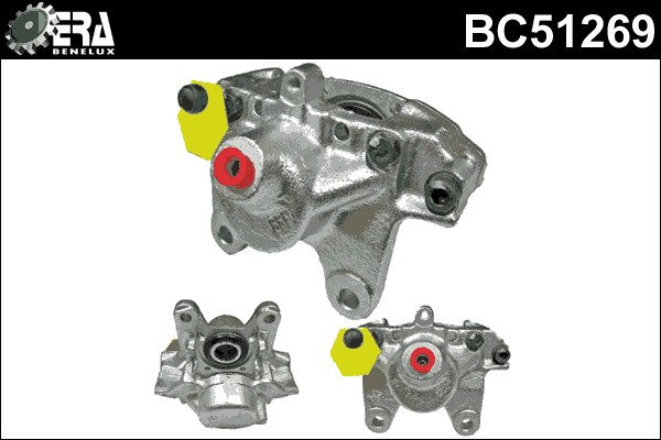 Bromsok, Bakaxel höger Era benelux BC51269 ERA Benelux