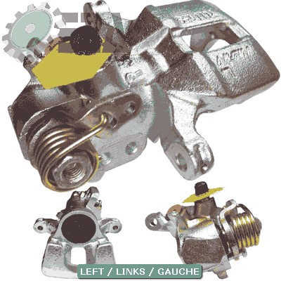 Bromsok, Bakaxel vänster Era benelux BC52086 ERA Benelux Bromsok, Bakaxel vänster Era benelux BC52086 ERA Benelux