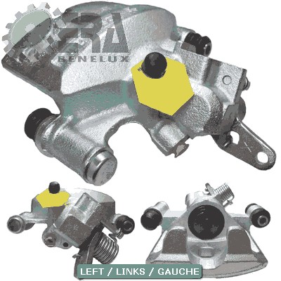 Bromsok, Bakaxel vänster Era benelux BC52214 ERA Benelux