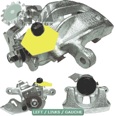 Bromsok, Bakaxel vänster Era benelux BC52390 ERA Benelux