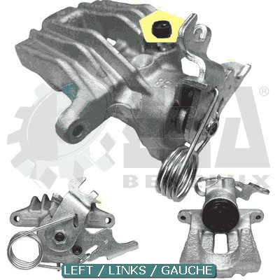Bromsok, Bakaxel vänster Era benelux BC52870 ERA Benelux