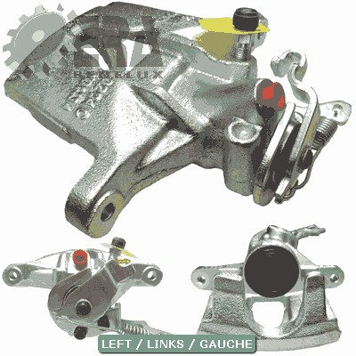 Bromsok, Bakaxel vänster Era benelux BC52980 ERA Benelux