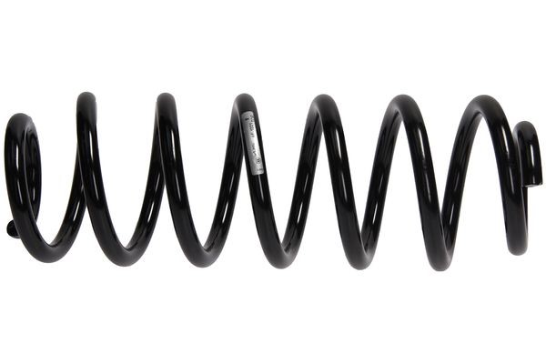 Spiralfjäder, Bakaxel