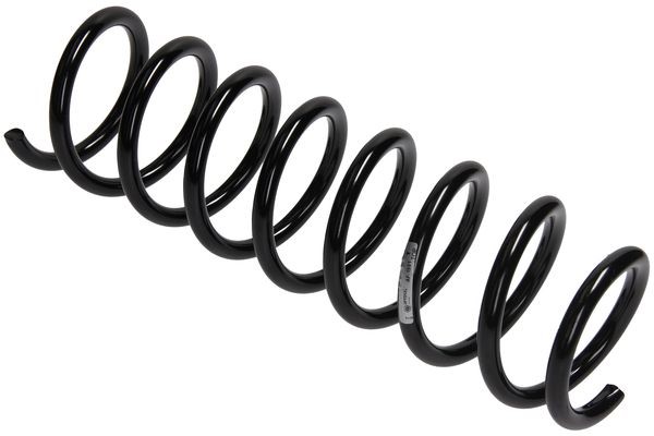 Spiralfjäder, Bakaxel