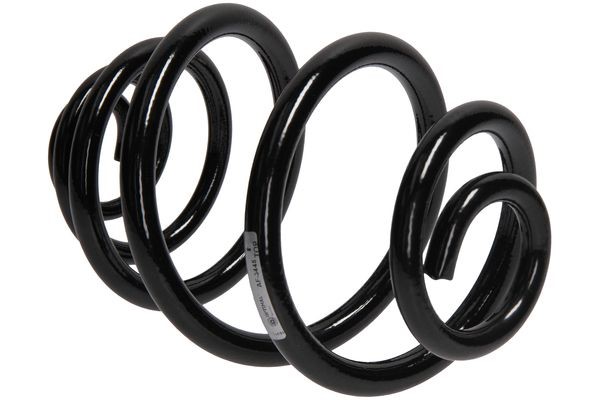 Spiralfjäder, Bakaxel