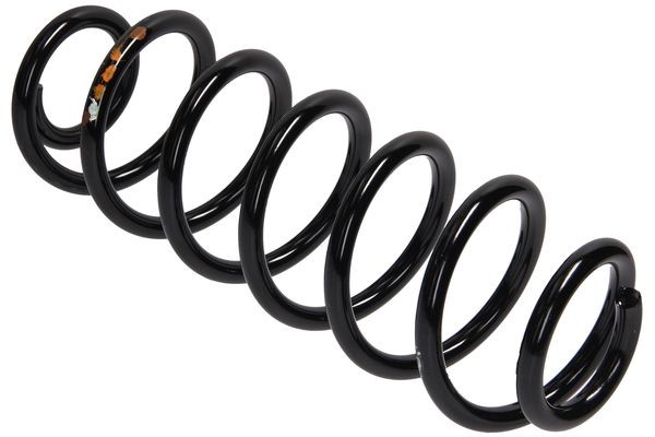 Spiralfjäder, Bakaxel