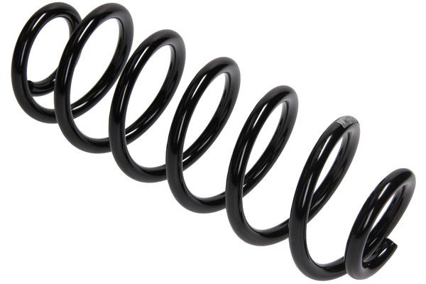 Spiralfjäder, Bakaxel