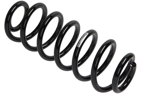 Spiralfjäder, Bakaxel