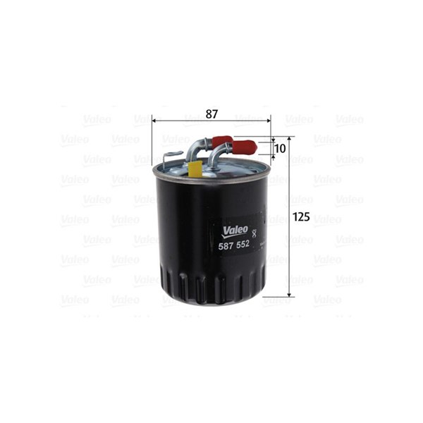 Bränslefilter Valeo 587552 VALEO