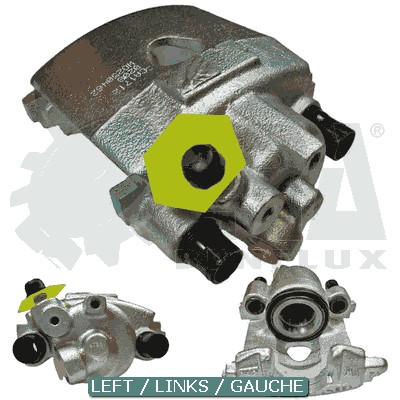 Bromsok Solid, framaxel vänster Era benelux BC62664 ERA Benelux