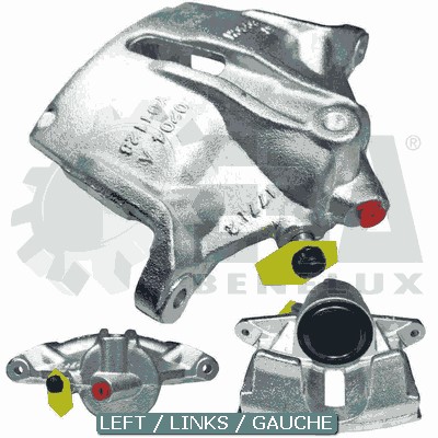 Bromsok, framaxel vänster Era benelux BC62978 ERA Benelux