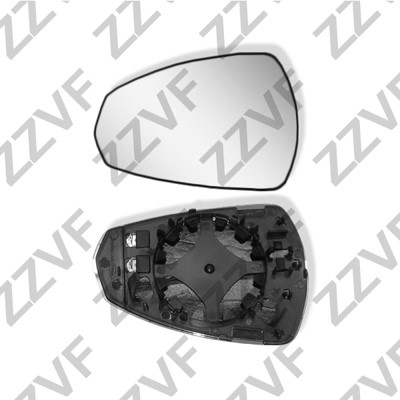 Spegelglas, yttre spegel, Vänster Zzvf ZVAU1120L ZZVF