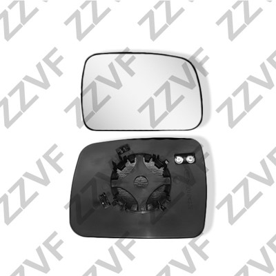 Spegelglas, yttre spegel, Höger Zzvf ZVLR2103R ZZVF