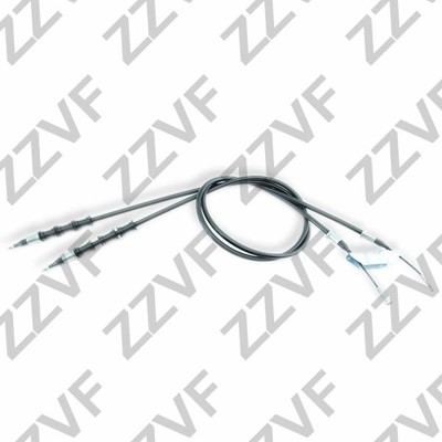 Vajer, parkeringsbroms, Bak, Mitt Zzvf ZVTC002 ZZVF