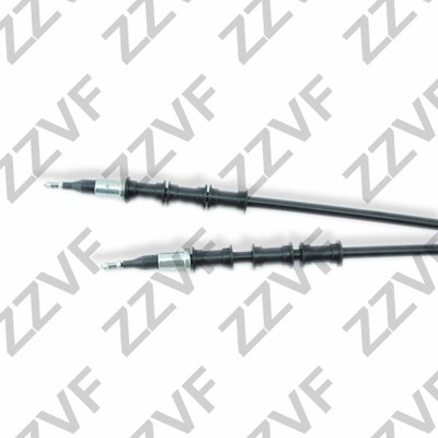 Vajer, parkeringsbroms, Bak, Mitt Zzvf ZVTC002 ZZVF