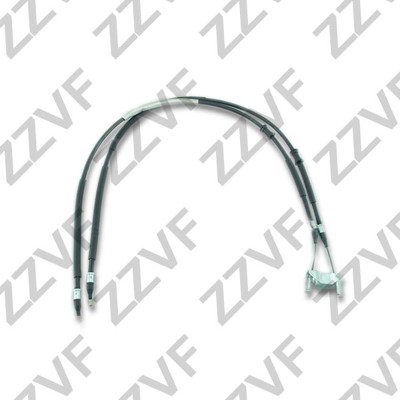 Vajer, parkeringsbroms, Bak, Mitt Zzvf ZVTC019 ZZVF