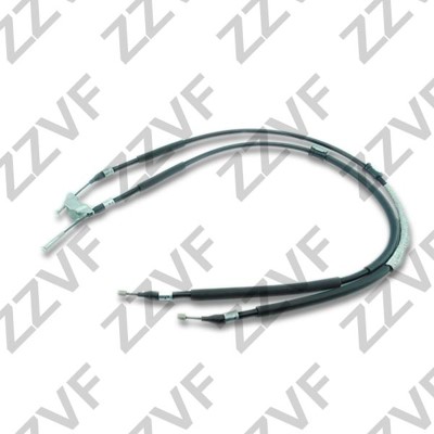 Vajer, parkeringsbroms, Bak, Mitt Zzvf ZVTC019 ZZVF