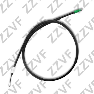 Vajer, parkeringsbroms, Höger bak Zzvf ZVTC026 ZZVF